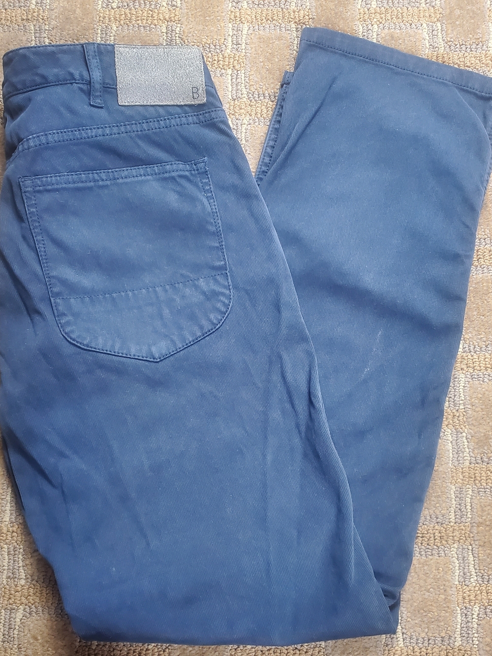 Bonobos Corduroy Pants Five Pocket Men’s Size 30x30 Blue Straight Preppy